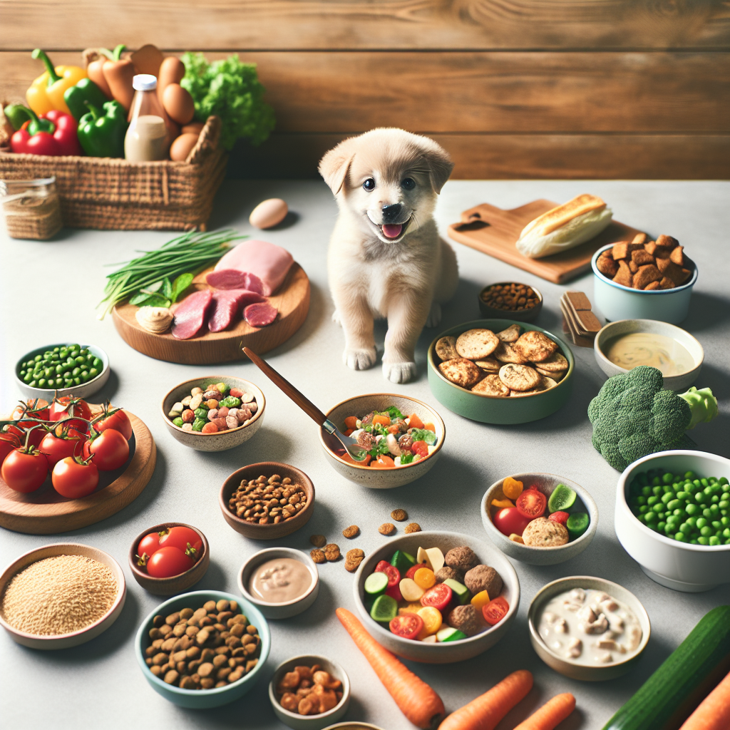 homemade puppy food